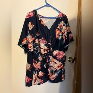 Flower blouse